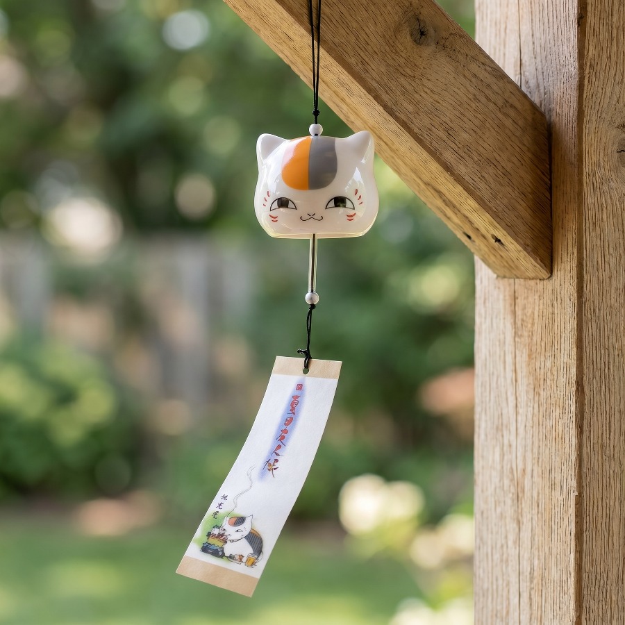 Japanese Lifestyle Goods - 3 inch Madara Cat Wind Chime