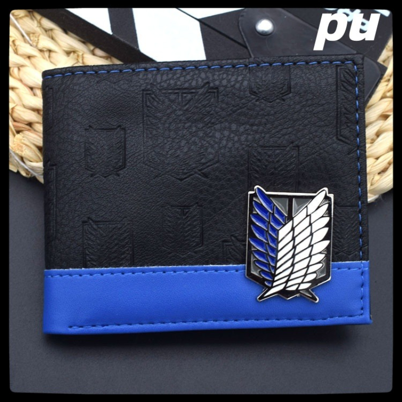 Japanese Lifestyle Goods - Attack on Titan wallets anime peripheral