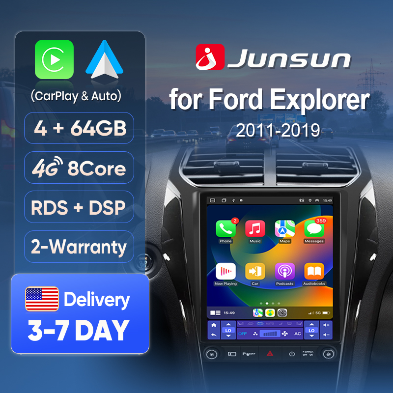 Japanese Lifestyle In Hindi - Junsun Wireless CarPlay Screen for Ford