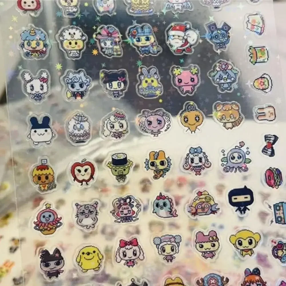 Japanese Lifestyle Goods - 8pcs Japanese anime Tamagotchi Style pixel