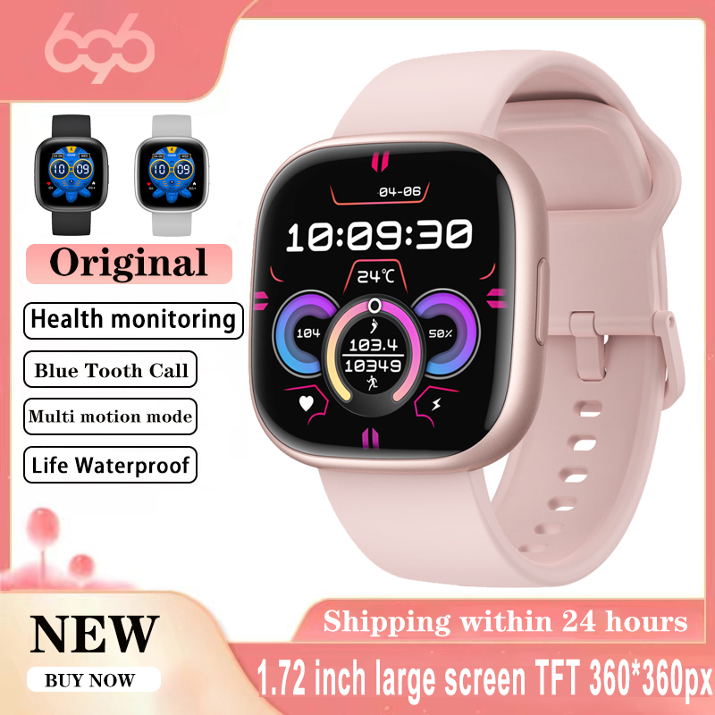 Japanese Women Lifestyle - Outdoor Multi-function Smartwatch Women Men Blue