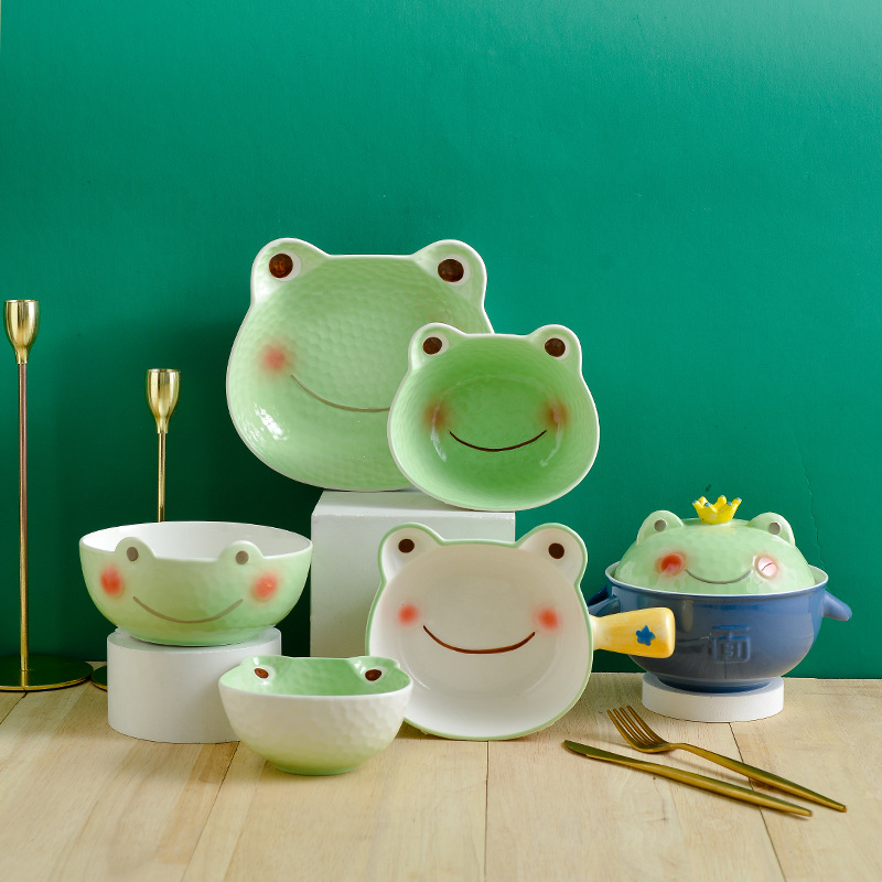 Japanese Lifestyle Goods - Japanese Kids Cartoon Ceramic Bowl and