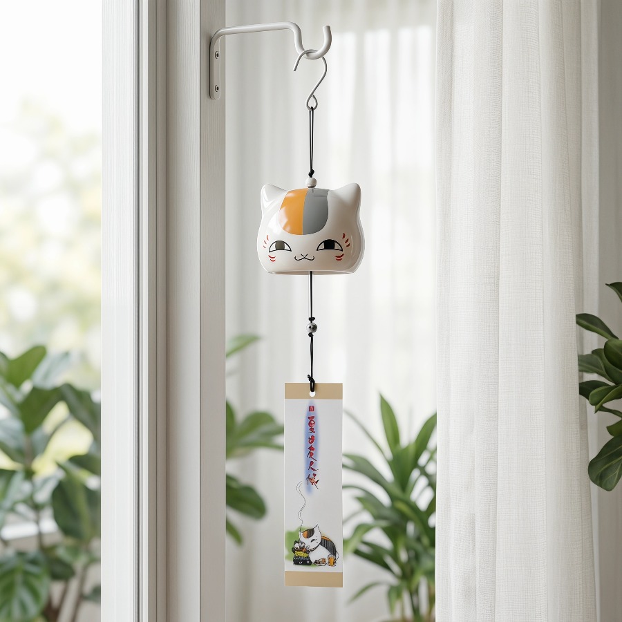 3 inch Madara Cat Wind Chime G - Japanese Lifestyle Goods review and price