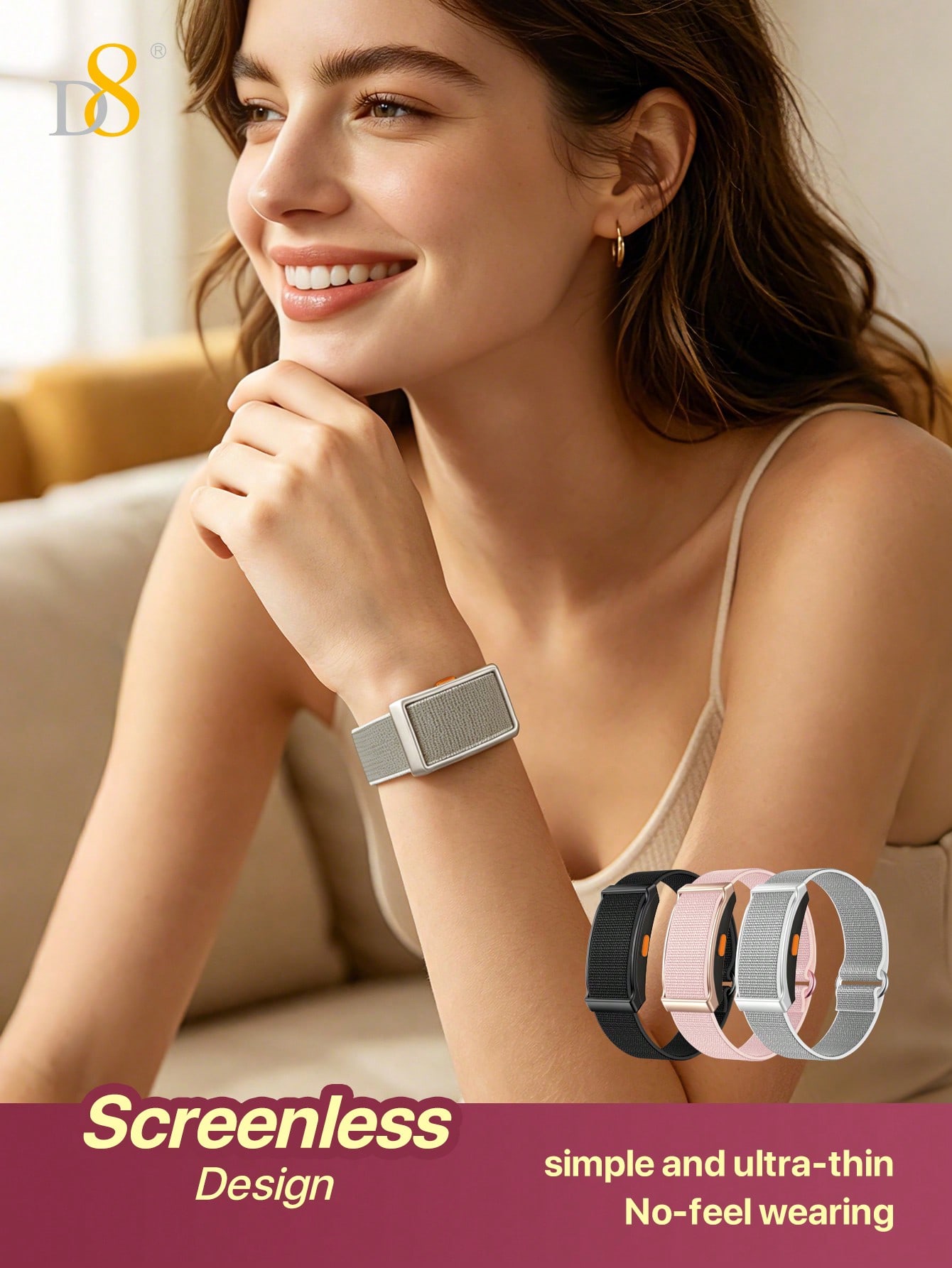 D8 Smart Watch, No Screen Desi - Japanese Women Lifestyle review and price