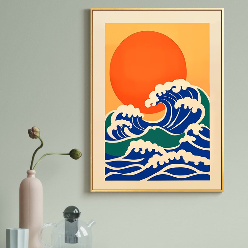 Retro Japanese Illustrations C - Japanese Minimalist Lifestyle review and price