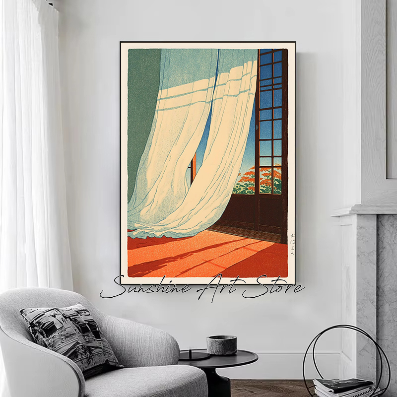 Vintage Hasui Kawase Style Min - Japanese Minimalist Lifestyle review and price