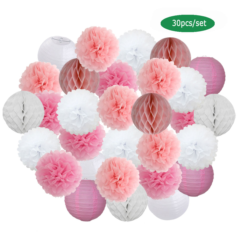 30pcs/Set Holiday Festival Dec - Japanese Lantern Paper review and price