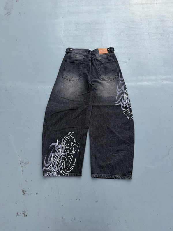 Harajuku Gothic Y2K Denim Pant - Japanese Lifestyle Goods review and price