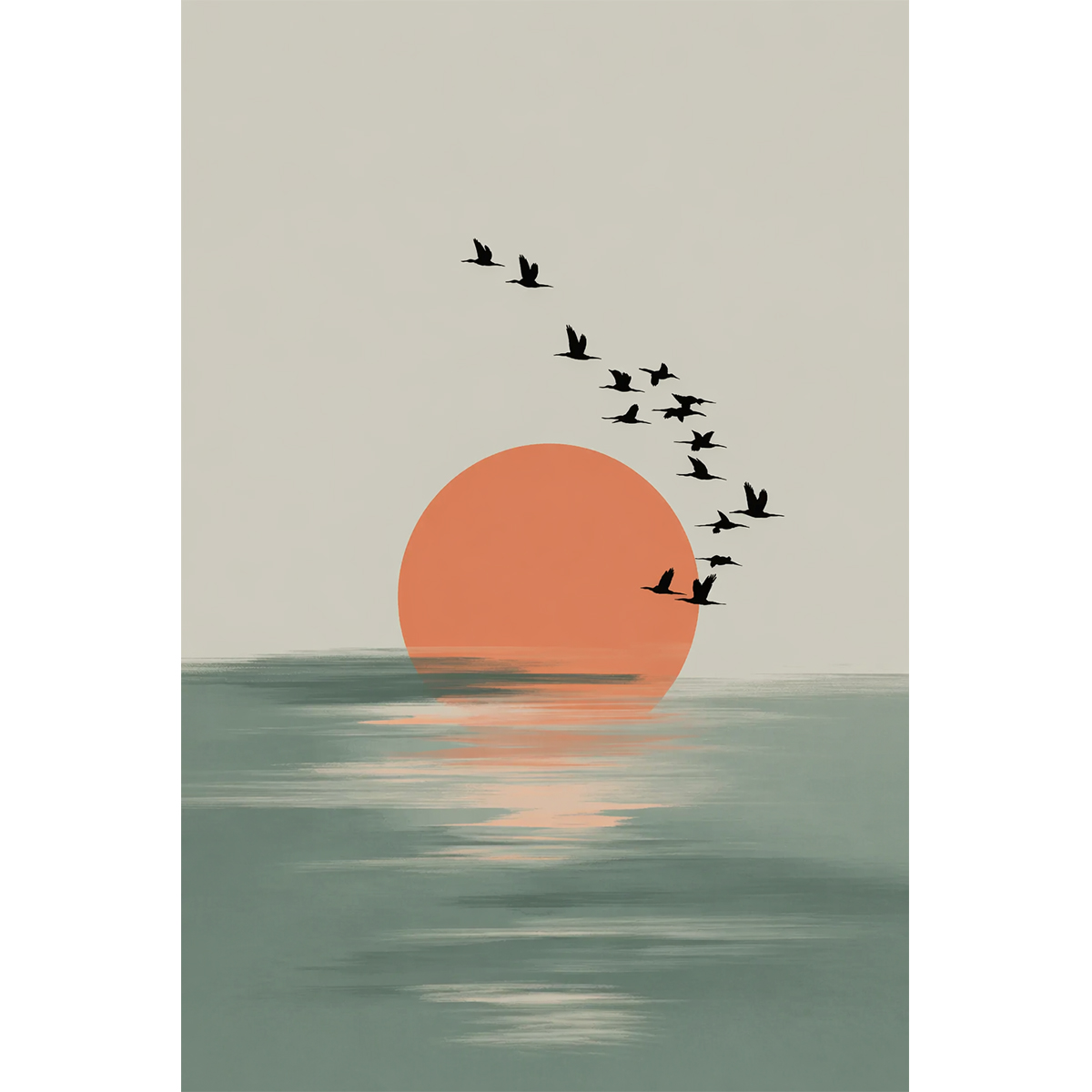 1PC  Wabi-sabi Style Poster Fe - Japanese Minimalist Lifestyle review and price