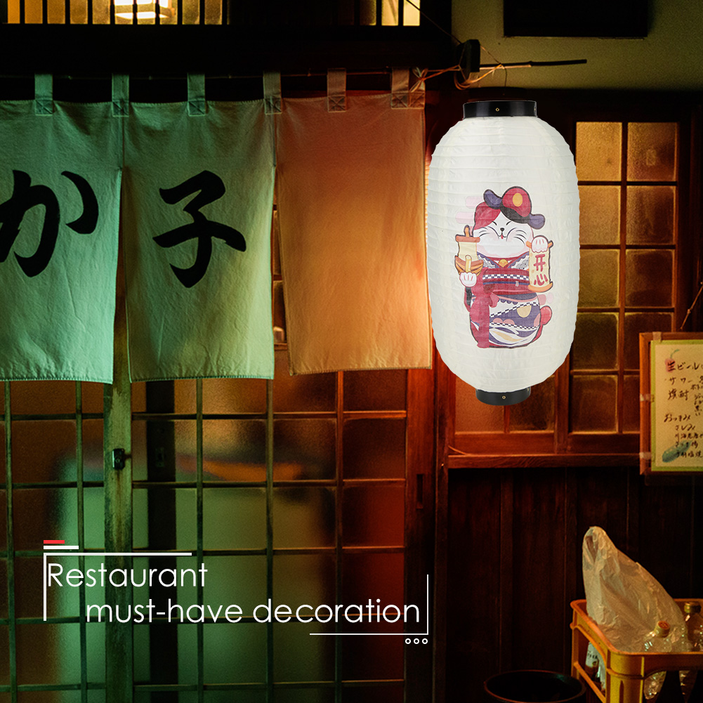 Lucky Cat Japanese Style Lante - Japanese Lantern Paper review and price
